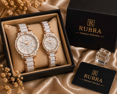 Picture of Tissot Lovely Round Watch CNP coupleWhite, white rose, Black, black rose, Gold, silver rose