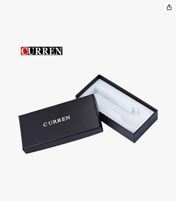 Picture of Watch box for men & women nice stylist good out looking black high quality
