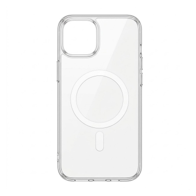 Picture of Iphone 14 Plus / 15 Plus Anti Yellow Phone Case Magsafe Clear Case Animation Magnetic Suffering Mobile Transparent Phone Back Cover Cover