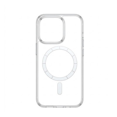 Picture of Iphone 15 Pro Max Anti Yellow Phone Case Magsafe Clear Case Animation Magnetic Suffering Mobile Transparent Phone Back Cover Cover