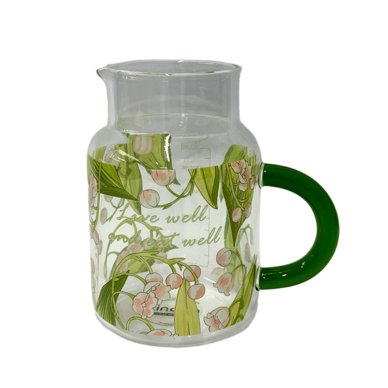 Picture of GLASS JUICE POT WITH CUP 365-P-ALD270