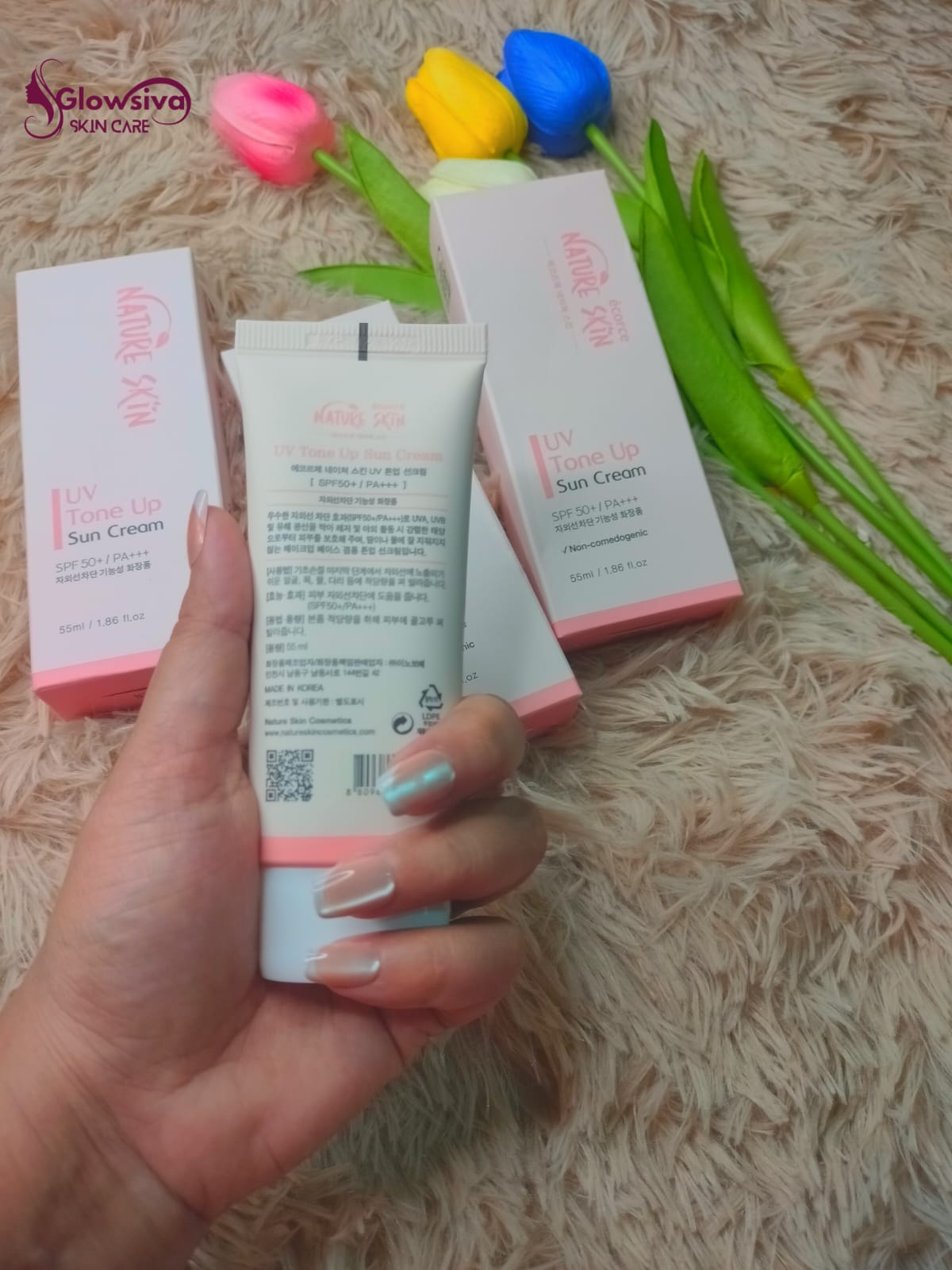 Picture of Nature Skin UV Tone Up Sun Cream SPF 50+ PA+++ 55 ml 