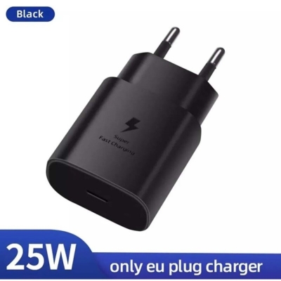 Picture of 25W Super Fast Charger USB Type-C Power Adapter with Type-C to Type-C Cable – Original Quality, High-Speed Charging