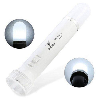 Picture of YAGE YG-3870 Dual-Mode LED Flashlight & Night Light with Durable Material for Camping & Hiking -White