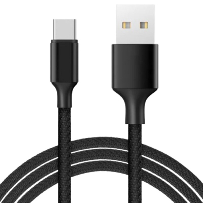 Picture of BRAID cable 18W/60W USB Cable Type C 2.4A/5A fast charging cable Nylon data Cable