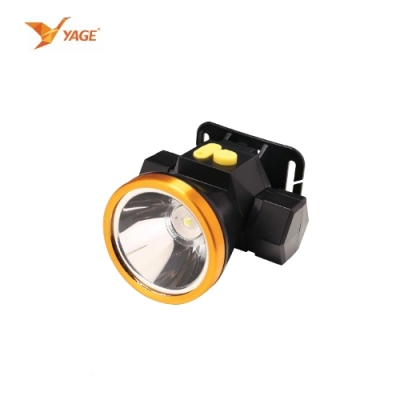 Picture of High Power LED Headlamp Rechargeable Headlight Built-in 18650 1200mAh Battery 3W Head Lamp Waterproof Head Torch Head Light -Black
