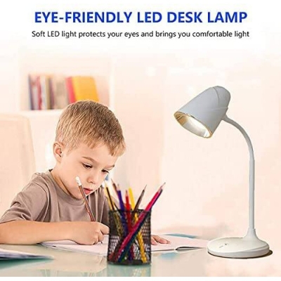 Picture of ENERGY / WEIDASI 6046 Rechargeable Desk Lamp Eye Comfort Study Lamp Touch Control LED 2400mAh Lithium Battery - table Lamp -White