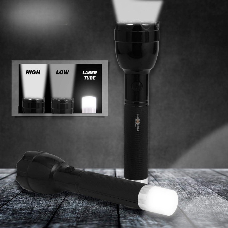 Picture of Long Range High Power Led Torch Light With Battery Charging Indicator - Illuminate Your Path With This Powerful Torch Light