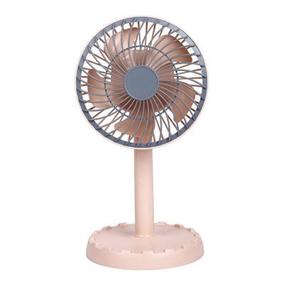 Picture of JYSUPER JY-2218 Rechargeable Table Fan Portable Mini Moving Fan Adjustable Fan DC Table Fan