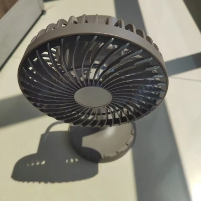 Picture of JYSUPER JY-2218 Rechargeable Table Fan Portable Mini Moving Fan Adjustable Fan DC Table Fan