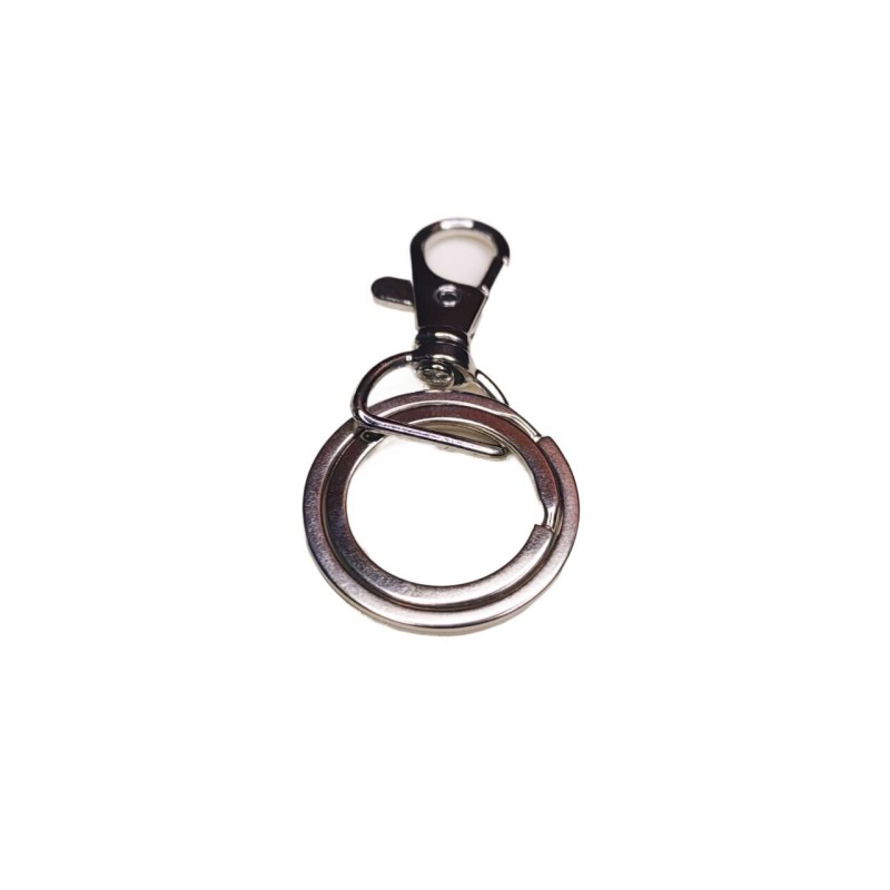 Picture of Metal Key Ring Strong Clip Silver Color Key Organizer Key Chain -Silver