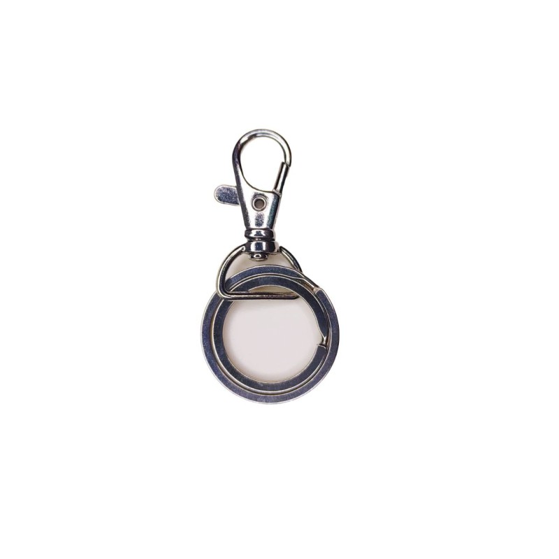 Picture of Metal Key Ring Strong Clip Silver Color Key Organizer Key Chain -Silver