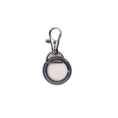 Picture of Metal Key Ring Strong Clip Silver Color Key Organizer Key Chain -Silver