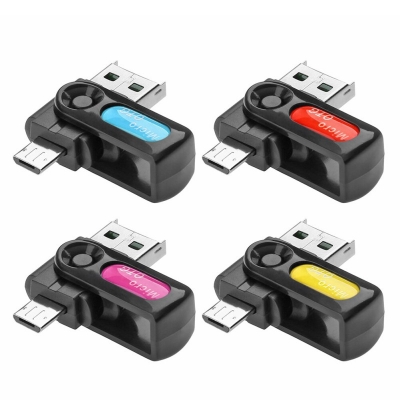 Picture of Stay Connected With 2 In 1 Usb Type C Otg Card Reader Tf Sd Memory Card Adapter - Convenient Data Transfer Solution