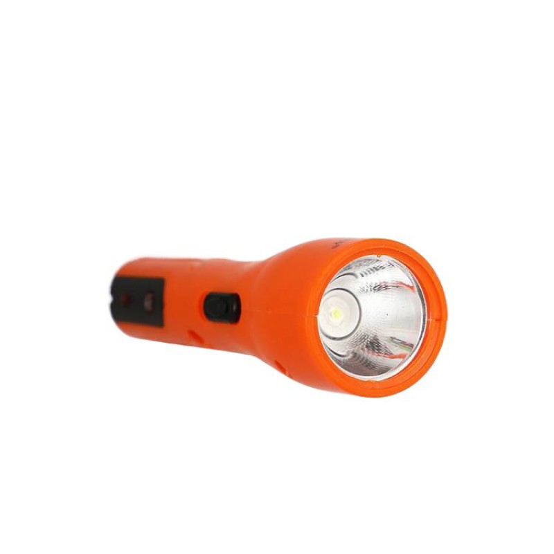 Picture of Durable 8671 Rechargeable Torch Light Long Lasting LED Flashlight With Night Light -Multicolor