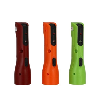 Picture of Durable 8671 Rechargeable Torch Light Long Lasting LED Flashlight With Night Light -Multicolor
