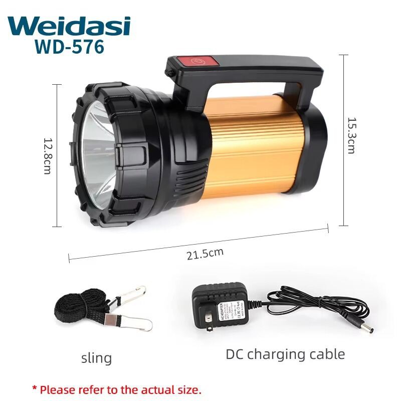 Picture of WEIDASI / DP WD-576 / 7303A Rechargeable Torch Light High Power Flashlight Long Range Search Light