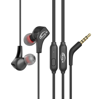 Picture of OneTech Sport Headphone HIFI In-Ear earphone 3.5mm Jack -Black