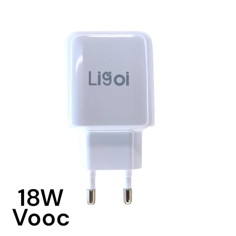 Picture of Ligoi LE18 VOOC 18W Fast Charger With QC Fast Charging Cable