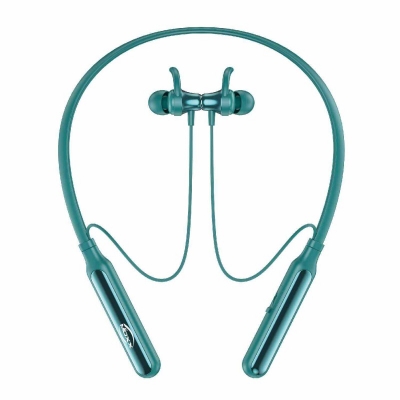 Picture of Mobicom E60 Wireless Neckband Headphone 35hr Music Play -Black