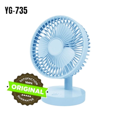 Picture of JOYKALY YG-735 Portable Rechargeable AC/DC Charger Fan