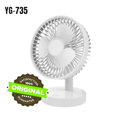 Picture of JOYKALY YG-735 Portable Rechargeable AC/DC Charger Fan