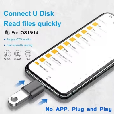 Picture of OTG For Iphone W-2 USB-A 3.0 to Lightning Converter