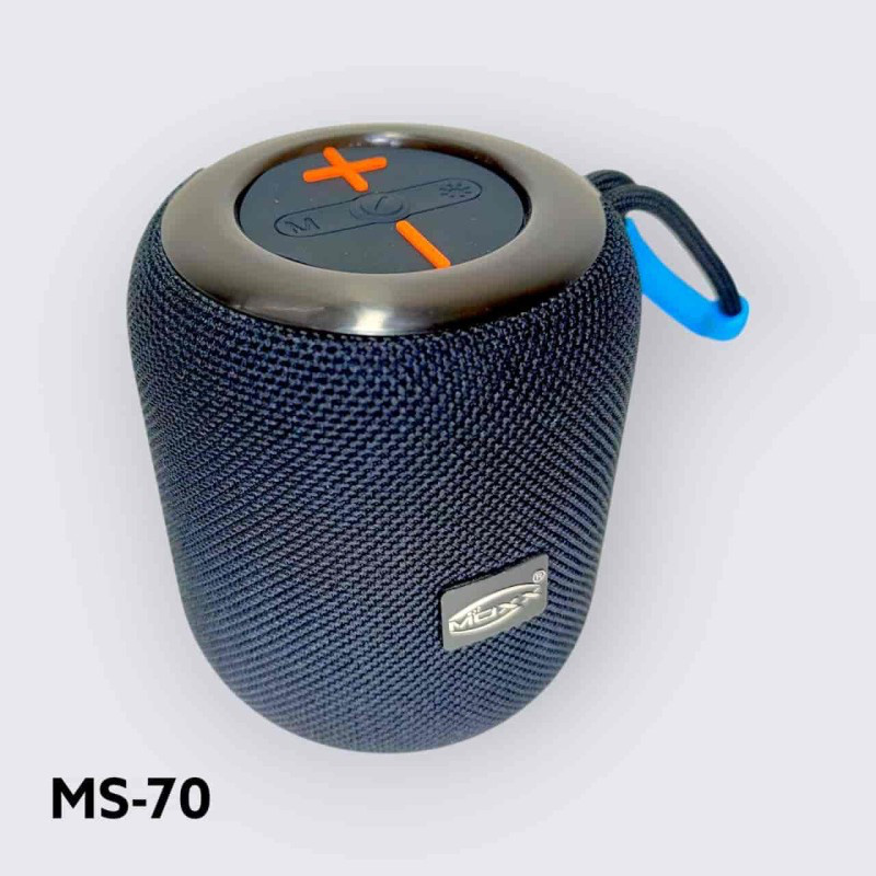 Picture of Heavy Bass MS-70 Portable Wireless Speaker Bluetooth Boombox with RGB Radio Calling TF Card USB Music Player