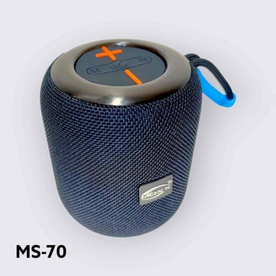Picture of Heavy Bass MS-70 Portable Wireless Speaker Bluetooth Boombox with RGB Radio Calling TF Card USB Music Player