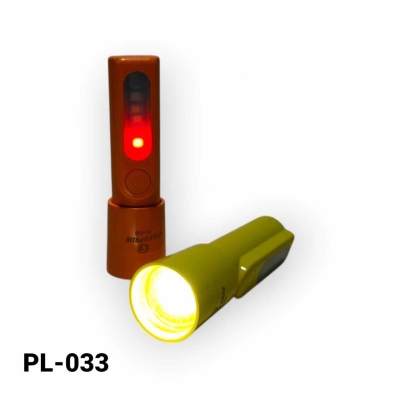 Picture of LED Flashlight PE-033 Rechargeable Zoom Torch Light with Side Lamp