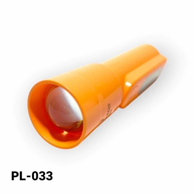 Picture of LED Flashlight PE-033 Rechargeable Zoom Torch Light with Side Lamp