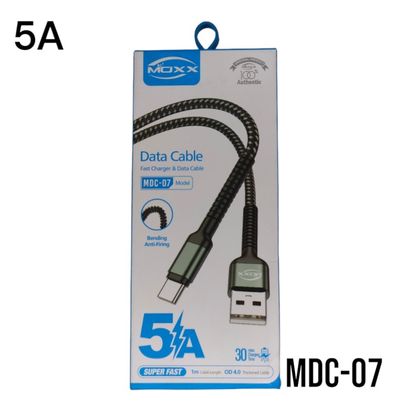 Picture of SPX Premium Braided 5A C Type Cable -Black