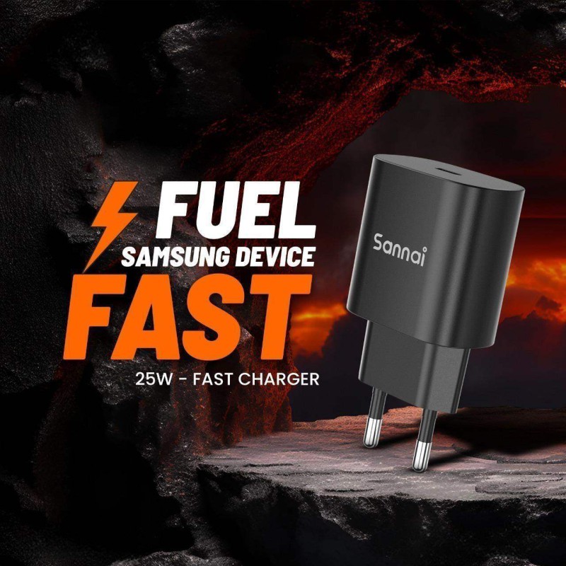 Picture of For Samsung 25W USB-C Super Fast Charging Wall Charger -Black