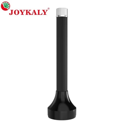 Picture of JOYKALY YG-2081 Powerful Rechargeable Flashlight with COB Light | 5+5W Ultra Bright LED Torch | 2400mAh Long Backup Battery | Type-C Fast Charging | 500m Long Range | Free Charger Included -Black