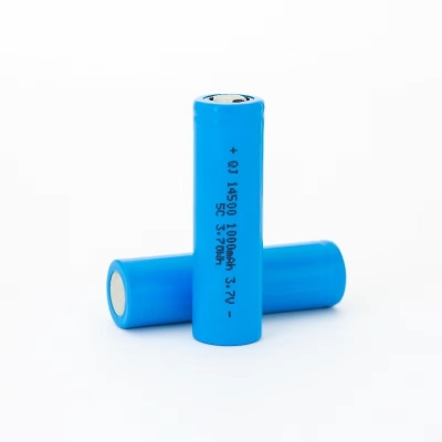 Picture of 14500 3.7V Lithium Battery | 300mAh Original Capacity | Rechargeable Li-Ion Cell for Toys, Tools, Electronics & Home Appliances | 300–500 Cycles