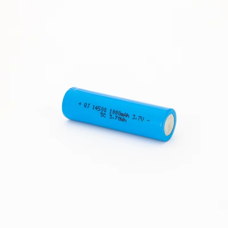 Picture of 14500 3.7V Lithium Battery | 300mAh Original Capacity | Rechargeable Li-Ion Cell for Toys, Tools, Electronics & Home Appliances | 300–500 Cycles