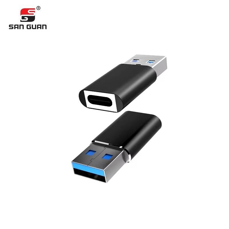 Picture of OneTech OTG Type C to USB Converter 2.0 Adapter for Smartphones Tablets Laptops Charging and Data Transfer