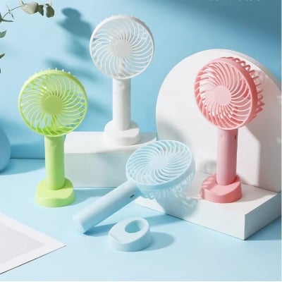 Picture of ABjack 001/002 Portable Rechargeable Mini Fan 1000mAh Handheld USB Charger Fan