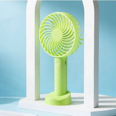 Picture of ABjack 001/002 Portable Rechargeable Mini Fan 1000mAh Handheld USB Charger Fan
