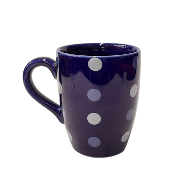 Picture of Ceramic Coffee Mug – Sky Blue Polka Dot, 11X8cm