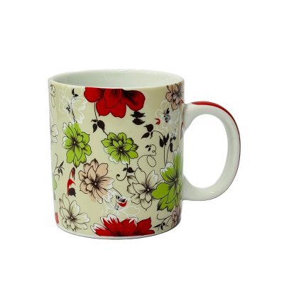 Picture of Ceramic Coffee Mug – Flower All-Over Print