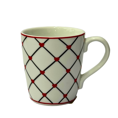 Picture of Ceramic Coffee Mug – Mini Heart, 8x8cm