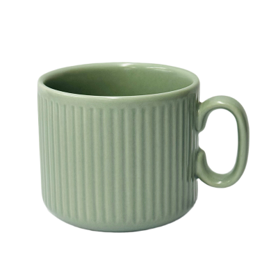 Picture of Ceramic Coffee Mug – Ribbed, 7.5X8.5cm