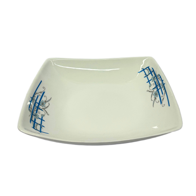Picture of Ceramic Square Curry Bowl – Floral, 22.5cm