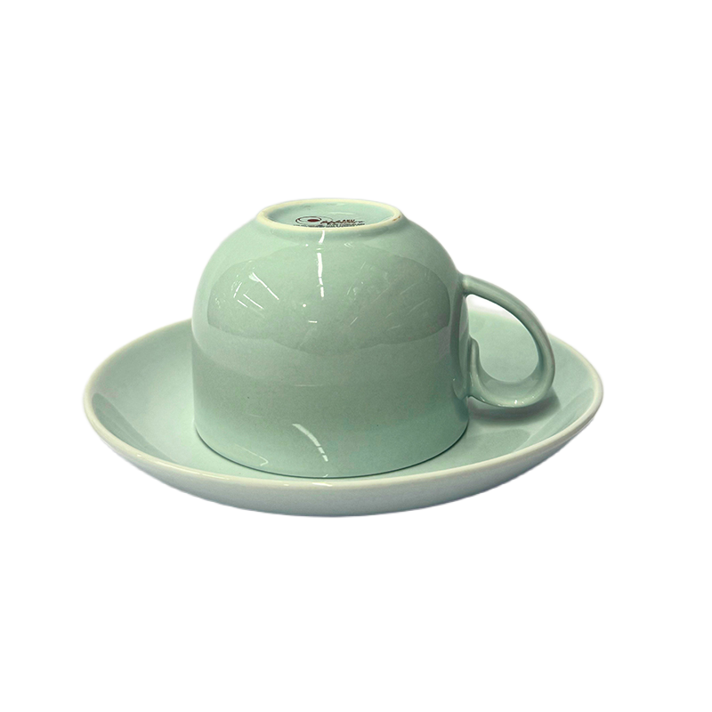 Picture of Ceramic Cup & Saucer Set – Light Sky