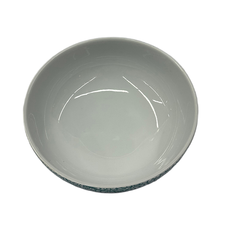 Picture of Ceramic Cereal Bowl – Teal Crackle, 16cm