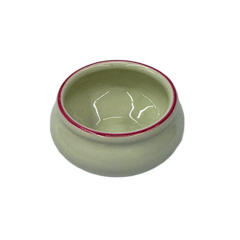 Picture of Ceramic Mini Bowl – Crimson Rim, 6cm