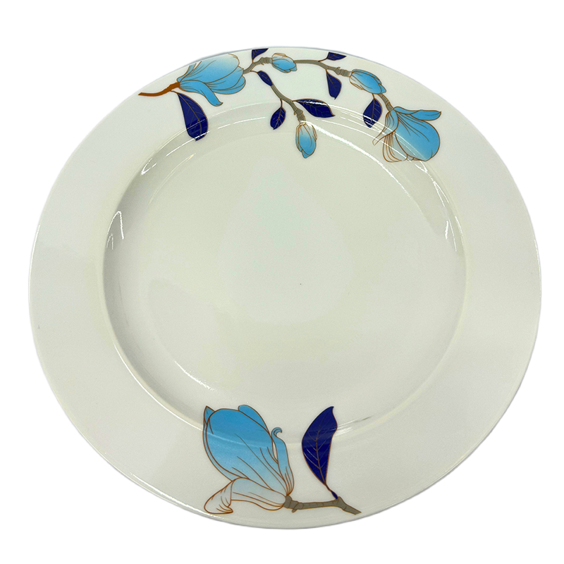 Picture of Ceramic Dinner Plate – Tulip Floral, 26.5cm