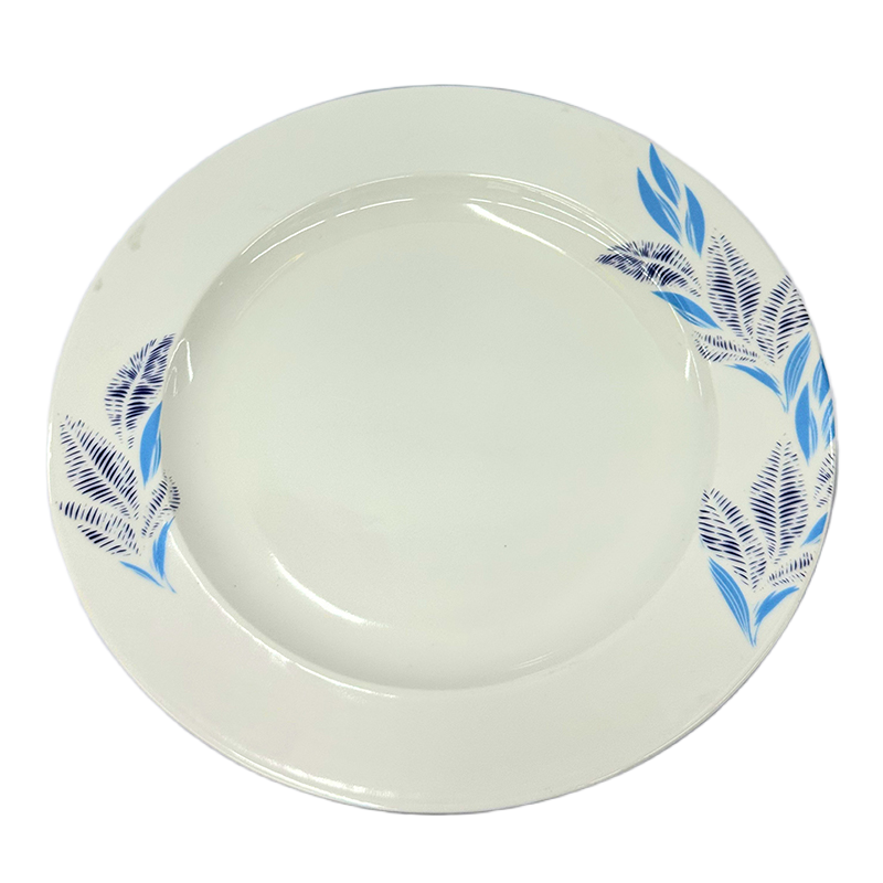 Picture of Ceramic Dinner Plate – Multi Leaf, 26.5cm