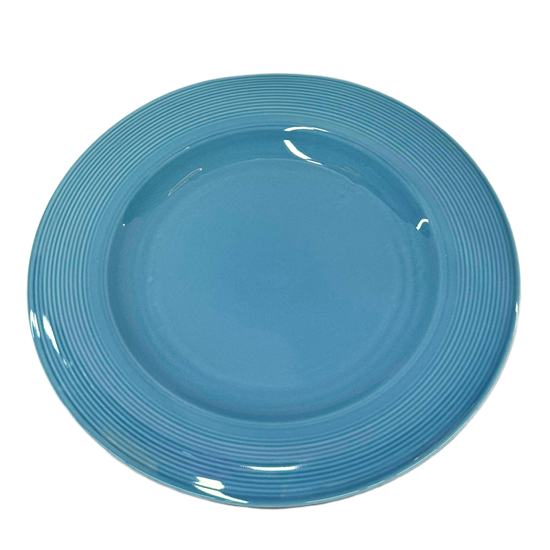 Picture of Ceramic Dinner Plate – Iris Blue, 27.5cm
